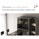 Cabinets Storage Modern Minimalist Folding Nordic Wine Cabinet