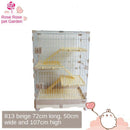 Extra Large Rabbit Cage Double-layer Type Medium Villa Dutch Hamster Cage