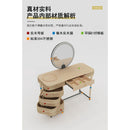 Italian Dressing Table Italian Light Luxury Bedroom Dressing Table Net Red with Storage Cabinet