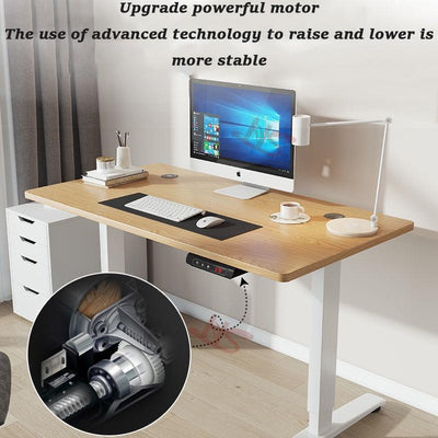 HS Ergonomic Standing Table Electric Height Adjustable Desk Working Table Computer Desk