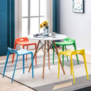 Table Chair Fashion Modern Simple Dining Chair Plastic Stool European Adult Dining Chair Thickened