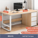 Simple Study Table Easy To Install Study Table With Bookshelf Small Office Table