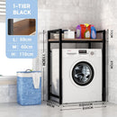 PYGH Washing Machine Rack Flip Washing Machine Bathroom Storage Rack Toilet Storage Rack