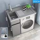 Washing Machine Integrated Cabinet Balcony Washing Cabinet Combination Space Aluminum Basin Cabinet