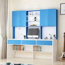 Simple Table Double Bookshelf Combination Drawer Track Children's Writing Learning Office Home