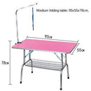 Rack Hair-cutting Fixing Pet Dog Hair-blowing Household Folding Shelf Trimming Bath Beauty Table