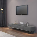 Nordic TV Cabinet Home Living Room Wall Mounted Solid Wood TV Console Modern Simple Light Luxury