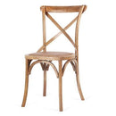 Solid Wood Dining Chair Simple Home Table Chair Fork Rattan Back Table Nordic Dining Room Chair Many