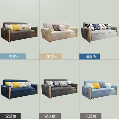 Folding Sofa Bed Multifunctional Sofa Sit And Sleep Dual-purpose Technology Fabric Sofa