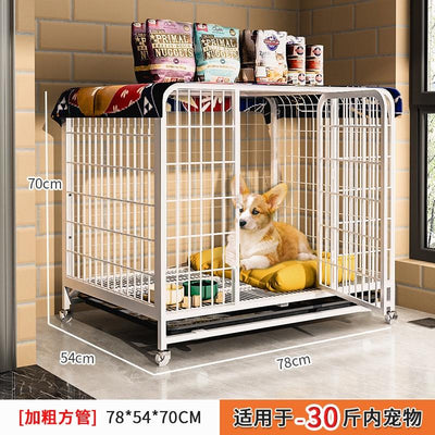 Dog Cage Indoor Firewood Dog Small Dog Fence Household Toilet Isolation Cat Rabbit Cage Dog Playpen