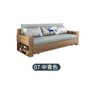 AUSITUR Sofa Bed Foldable Storage Sofa Bed living Room Solid Wood Simple Push-pull Sofa