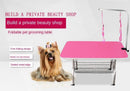 Rack Hair-cutting Fixing Pet Dog Hair-blowing Household Folding Shelf Trimming Bath Beauty Table