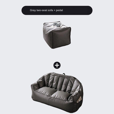 Nordic Lazy Bean Bag Living Room Balcony Leather Sofa Ins Internet Popular Tatami Bedroom Small