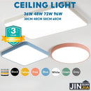 JINQUANJIA Ceiling Lamp LED 36W/48W/72W/96W Nordic Minimalism Ceiling Light - Ultra Thin Ceiling