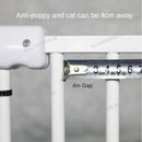 Cat Cage Auto Close Pet Fence Indoor Baby Safety Gate - Dual Locking Cat Fence Dog Playpen