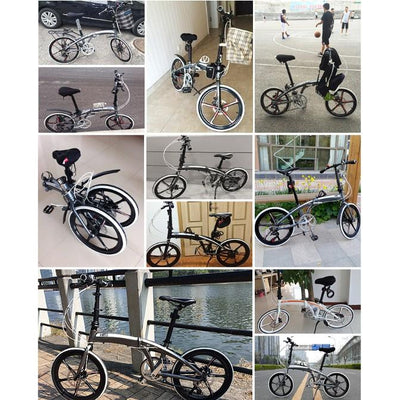 20/22 Inch Folding Foldable Bike Ultra Light Portable Aluminum Alloy Variable Speed Bicycle