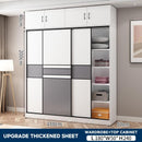 Wardrobe Sliding Door 2/3 Door Sliding Wardrobe Home Bedroom Modern Minimalist Sliding Door Wardrobe