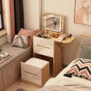 YICHANG Nordic Dressing Table Bedroom Modern Simple Storage Cabinet Integrated Flip Small Family