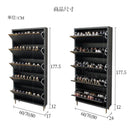 YONGQI Light Luxury Shoe Cabinet Ultra-thin Tipping Shoe Cabinet Simple Five-layer Large-capacity