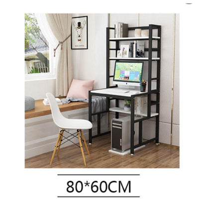 Student Writing Desk Simple Computer Table Desktop Home With Bookshelf Combination Desk