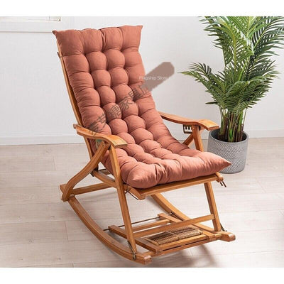 Sleeping Reclining Folding Lunch Break Free Household Balcony Leisure Elderly Bamboo Fu-shaped