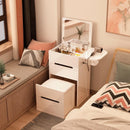 YICHANG Nordic Dressing Table Bedroom Modern Simple Storage Cabinet Integrated Flip Small Family