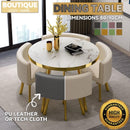 Dining Table Dining Table Set Light Luxury Dining Table and Chair Small Round Table OfficeTable and