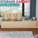 Solid Wood Bay Window Cabinet Can Sit Can Be Customized Bedroom Cabinet Balcony Free Combination