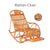 Rattan Chairs Wicker Chairs Rocking Chair The Adult Rocking Chair Lunch Break Easy Chair On The