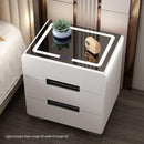 Smart Table Modern Locker Nordic Bedroom Multi-functional Bedside Small White Paint Simple Cabinet