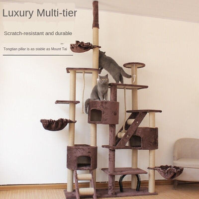 Cat climbing frame Quick Hair Through Tianzhu Nest Villa Integrated Luxury House Multi-layer Large