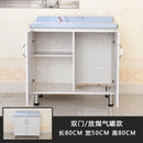 Simple Kitchen Cabinet Stainless Steel Storage Table