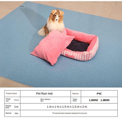 Dog Pets With Fence-specific Floor Mat Waterproof Anti-slip Anti-urine Anti-bite Easy-to-clean