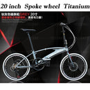 Hito X6 Foldable Bicycle Shimano Accessories 7-speed Variable Speed 20/22 Inch Bicycle Ultra-light