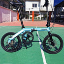 Java X1 Foldable Bicycle Aluminum Alloy Disc Brake 7 Variable Speed 16 Inch Leisure Jiawo