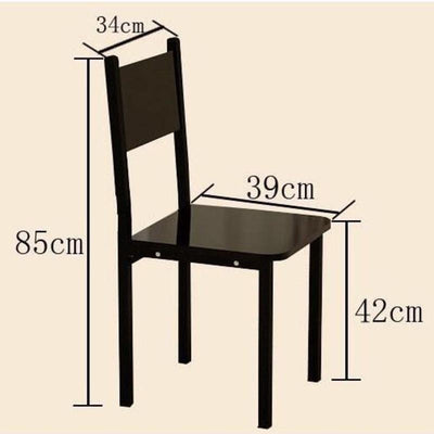 GUJIA Dining Chair Table And Chair Set Fillet Table Big Gear Snack Table Household Small Family