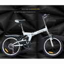 Hito 20 inch variable speed folding bike mountain bicycle shockproof male and female students