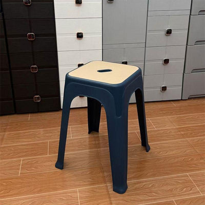 【Buy 3 Get 1 Free】Simple Plastic Stackable Stools Living Room Use | Dining Chair/dining Stool |