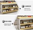 YOOKE Kitchen Cutting Table Can Be Customized Pine Wood Center Island Table Cooking Kitchenware