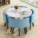 Nordic Simple Table Chair Combination Reception Table Conference Room Office Leisure Small Round