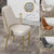 Luxury Dining Chair Household Makeup Chair Upgrade Nordic Dressing Chair Iron Art Negotiation Chair