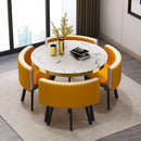 Dining Table Dining Table Set Light Luxury Dining Table and Chair Small Round Table OfficeTable and