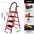 Kinbolee Indoor Step Stool Household Ladder Folding Climb Ladder Thick Multi-purpose Telescopic