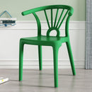 Plastic Chair Thickened Dining Chair Household Back Chair Coffee Shop Leisure Chair