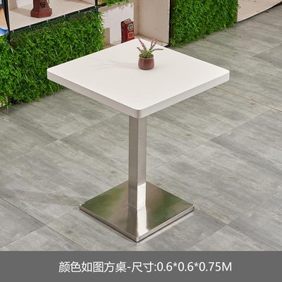 Milk Tea Shop Dessert Shop Table And Chair Combination Coffee Shop Western Restaurant Noodle Shop