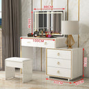 SENBIJU Internet Dresser Bedroom Modern Simple Celebrity Ins Style Makeup Table Small Apartment