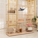 Pet Cage Free Combination Cat Cage Home Indoor Can Diy Large Space Cat Nest Villa Pet Butler Larger