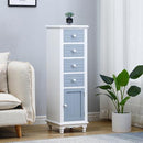 Seamless Solid Wood Storage Bedroom Simple Bedside Table Ultra Narrow-band Door Chest of Drawers