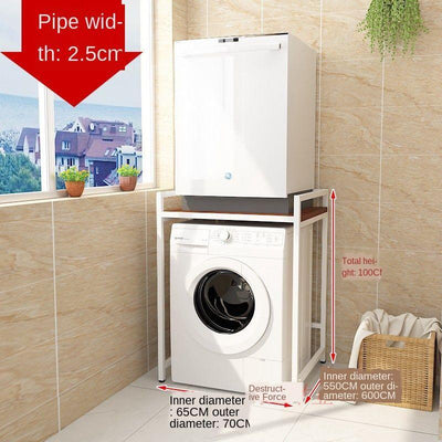 Washing Machine Shelf Landing Double-layer Balcony Drum Washing Machine Dryer Stacking Dishwasher