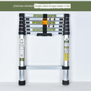 4-meter Retractable Telescopic Climbing Anti-skid Ladder Straighten Portable Sub-ladder 5-meter